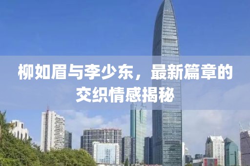 柳如眉与李少东，最新篇章的交织情感揭秘