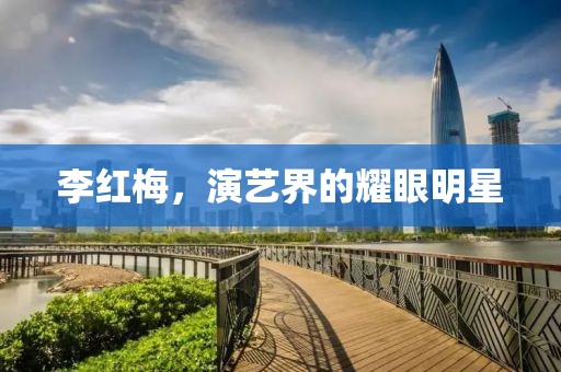 李红梅，演艺界的耀眼明星