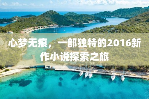 心梦无痕，一部独特的2016新作小说探索之旅