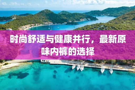 时尚舒适与健康并行，最新原味内裤的选择