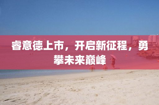 睿意德上市，开启新征程，勇攀未来巅峰