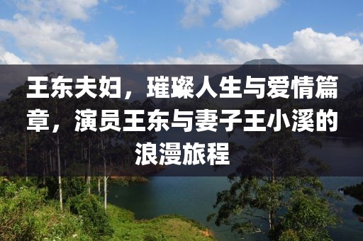 王东夫妇，璀璨人生与爱情篇章，演员王东与妻子王小溪的浪漫旅程