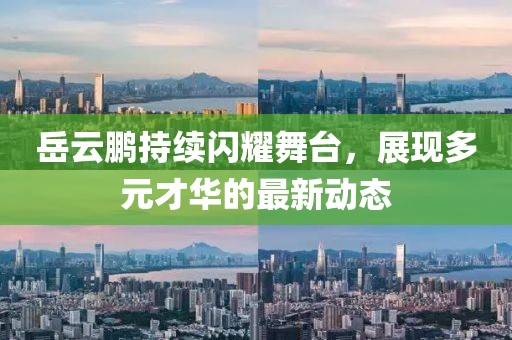 岳云鹏持续闪耀舞台，展现多元才华的最新动态