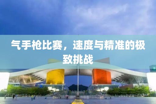 气手枪比赛，速度与精准的极致挑战