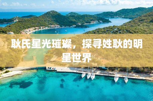 耿氏星光璀璨，探寻姓耿的明星世界