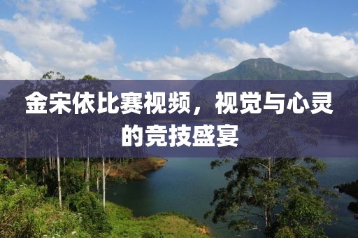 金宋依比赛视频，视觉与心灵的竞技盛宴