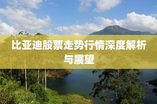 比亚迪股票走势行情深度解析与展望
