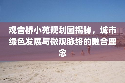 观音桥小苑规划图揭秘，城市绿色发展与微观脉络的融合理念