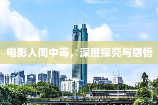 电影人间中毒，深度探究与感悟