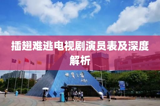 插翅难逃电视剧演员表及深度解析
