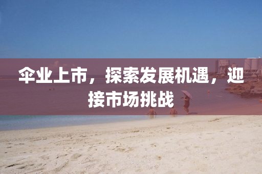 伞业上市，探索发展机遇，迎接市场挑战