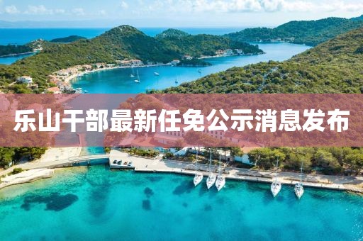 乐山干部最新任免公示消息发布