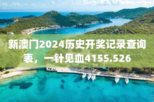 新澳门2024历史开奖记录查询表，一针见血4155.526