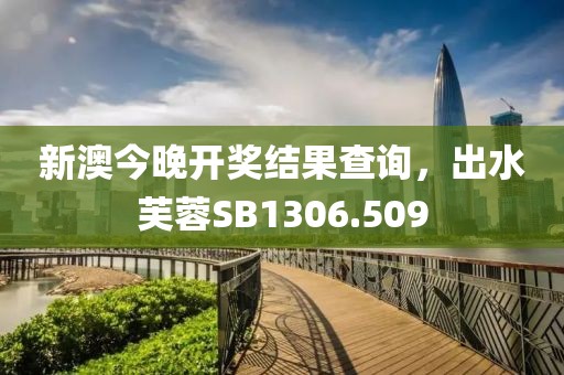 新澳今晚开奖结果查询，出水芙蓉SB1306.509