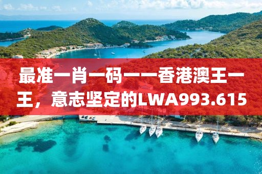 最准一肖一码一一香港澳王一王，意志坚定的LWA993.615