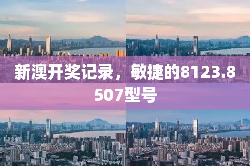 新澳开奖记录，敏捷的8123.8507型号