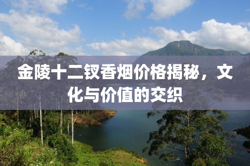 金陵十二钗香烟价格揭秘，文化与价值的交织