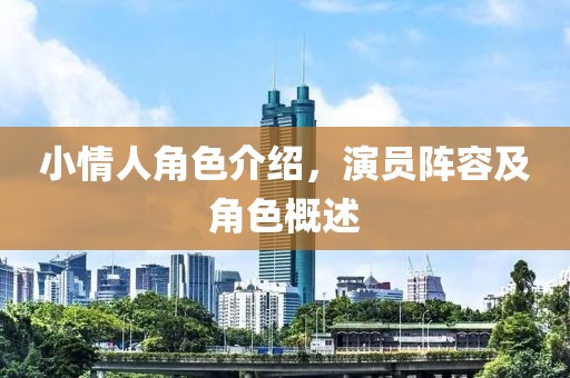 小情人角色介绍，演员阵容及角色概述