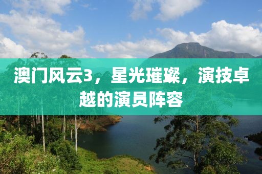 澳门风云3，星光璀璨，演技卓越的演员阵容